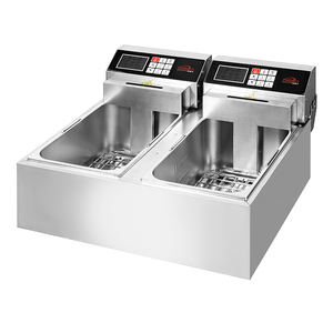 Freidora Eléctrica Comercial Inidea <span class=keywords><strong>de</strong></span> Acero Inoxidable <span class=keywords><strong>de</strong></span> un Solo Tanque y 6KW, Versión Computarizada, Horno Eléctrico, Olla Caliente, para <span class=keywords><strong>Pollo</strong></span> Frito, Patatas y Más - Product Image 3