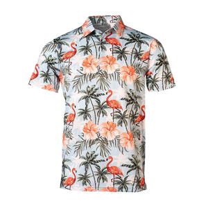 Polos de Golf Sublimados de Alta Calidad OEM, Transpirables, con Estampado Completo, 92% Poliéster, 18% Elastano, Diseño Personalizado con Logotipo - Product Image 2