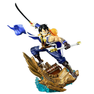 Pour GK Fantasy Frozen Chapeau De Paille <span class=keywords><strong>Pirate</strong></span> Légion Animation Statue Modèle Jouet PVC 1:8 Échelle Nouveau Fait À La Main Cadeau Ornements - Product Image 1