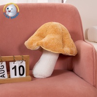 Nouvelle Coussin-Peluche Adorable en Forme de Petite Fleur Venimeuse et de Petit Champignon, Simulation de Couleurs Magiques, Poupée pour Enfants, Rembourrage en Coton PP Multicolore, 32 cm
