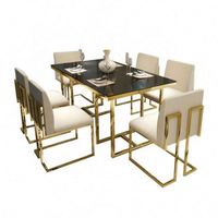 Luxuriöser Gepolsterter PU-Leder Klappbarer Drehbarer Esszimmerstuhl Goldener Edelstahlrahmen Modernes Design für Restaurant Hotel Zuhause