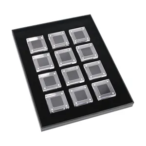 DK21608-12 Transparante Losse Diamantdoos Sets Van Hoge Kwaliteit Diamanten Display Lade