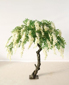 Arbre à fleurs <span class=keywords><strong>de</strong></span> cerisier orange <span class=keywords><strong>de</strong></span> 30 pouces (76 cm) et 5 pieds (1,52 m), bleu, avec bâche <span class=keywords><strong>de</strong></span> protection pour tables, centre <span class=keywords><strong>de</strong></span> <span class=keywords><strong>table</strong></span> personnalisé <span class=keywords><strong>de</strong></span> 6 pieds (1,83 m), grand, lilas, pour mariage, en promotion - Product Image 3