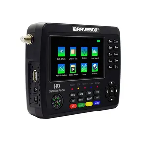 新的iBRAVEBOX finder V10 finder max DVB-S/S2/S2X/H.265接收器电视信号接收器sat解码器