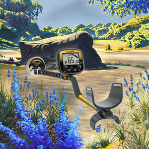 جهاز كشف المعادن الذهبية الصناعي تحت الأرض <span class=keywords><strong>GOLD</strong></span> BUG مع ملفين بقطر 25 سم وحساسية 10 بوصات وتشغيل يدوي - Product Image 3