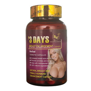 Groothandel Private Label Kruidensupplement Softgel Bevordert Vrouwelijke Hormonale Borstversterker Borstvergrotingscapsules - Product Image 5