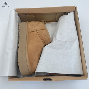 Nuovi <span class=keywords><strong>Stivali</strong></span> da Neve Impermeabili <span class=keywords><strong>Leggeri</strong></span> Uggs Tutz, Imbottiti in Pile e Pelliccia, Caldi con Suola Spessa a Muffin, Senza Tacco, da <span class=keywords><strong>Donna</strong></span> - Product Image 3