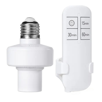 Tête de lampe intelligente sans fil KAIYI avec télécommande, prise E27, interrupteur mural, système de maison intelligente, portée de 100 m, batterie 10A