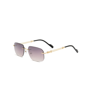 LMAMBA 3066S, Gafas de Sol de Diseño de Marca de Lujo, Hechas a Mano, de Alta Calidad, Lentes de Nailon Retro, Montura Cuadrada sin Aro, para Hombre y Mujer - Product Image 6
