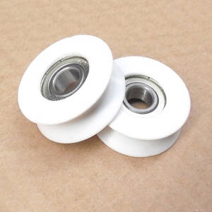 ลูกล้อเซรามิกแบบแข็ง/เต็ม/ครบชุด พร้อมลูกปืน สำหรับรางลวด ความบริสุทธิ์สูง แรงเสียดทานต่ำ - Product Image 3