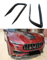 Ailes de pare-chocs avant en fibre de carbone style LD pour Maserati Levante, haute qualité