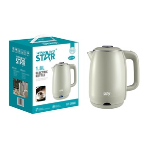 Winning Star Electric <b>Kettle</b> 1.8L Automatic Shut Off Household Hot <b>Water</b> Heater - Product Image 1