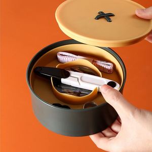 Kit de couture portable DIY pour voyage, maison et hôtel, mini boîte à boutons assortis pour le rangement d'aiguilles et de fils, kit de broderie - Product Image 4