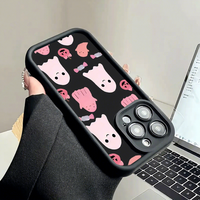 Nouvelle coque de téléphone antichoc en TPU souple avec motif chauve-souris fantôme d'Halloween pour iPhone 14 15 16 Plus 17 Pro Max – Vente en gros