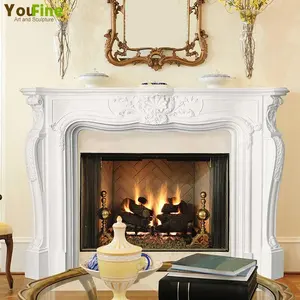 China Supplier Marble fireplace sale