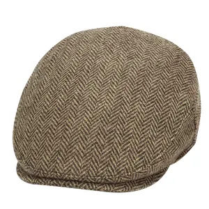قبعة مسطحة عصرية من Beret للرجال قبعة نيوزبوي كلاسيكية قبعة بيكيد وصلت حديثًا قبعة أيفي رجالي مربعة