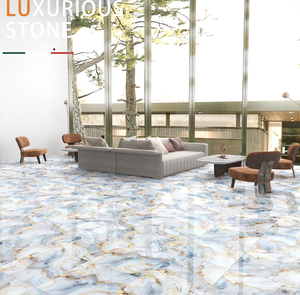 Moderno de lujo 600x600mm brillante mármol esmaltado porcelana antibacteriano ACCENTS azulejos Interior habitación ladrillo refractario pared piso - Product Image 6