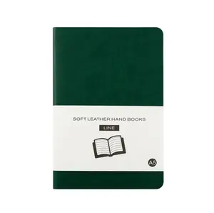 2023 Kostenlose Probe Hersteller Custom ized Logo Tagebuch Moles kin PU Leder Journal Student Notebook