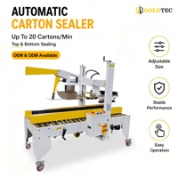Machine d'emballage industrielle Goldtec GTF-AT5050, machine à plier automatiquement les boîtes en carton ondulé, ligne d'emballage, scelleuse de cartons