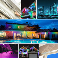 ETOP Lumières de Noël permanentes 30mm LED Pixel Puck Light Outdoor Waterproof Pixel Led Point Light Source