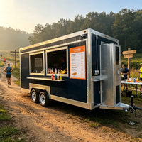 Camioneta Eléctrica Móvil para Comida Directo de Fábrica con Licuadora Comercial de Alta Velocidad para Campamentos de Senderismo en la Montaña