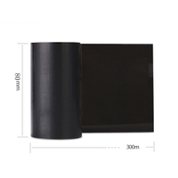 Ruban carbone original à base de cire 80mm 300m pour imprimante de codes-barres TSC, compatible avec le papier d'étiquettes adhésives, rubans de transfert thermique pour