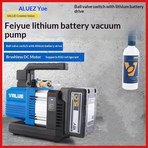 Pompa per vuoto wireless VRP-2DLi/2SLi con batteria al litio, valvola a sfera di ricarica CC brushless, interruttore per pompa climatizzatore R32 - Product Image 5