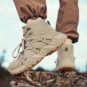 Chaussures de travail résistantes à l'usure pour chantier, vêtements de travail imperméables et antidérapants, chaussures de randonnée et de sport pour hommes - Product Image 5