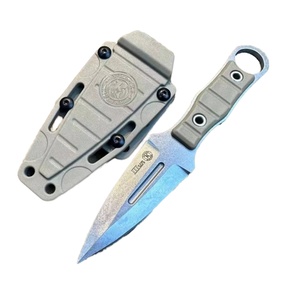 มีดต่อสู้ Kizlyar ปรับแต่งได้ คุณภาพสูง ใบมีดเหล็กกล้าไร้สนิม ด้ามจับ G10 ระดับ DIY รองรับ OEM/ODM พร้อมปลอกมีด - Product Image 2