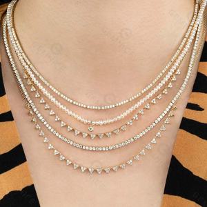Gemnel สินค้ามาใหม่ปี<span class=keywords><strong>2022</strong></span>สายไข่มุกสีขาวอันละเอียดอ่อนได้รับการชดเชยด้วยเพชรสำหรับผู้หญิง - Product Image 2
