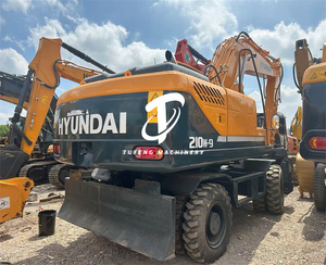 Excavadora de Ruedas Original Hyundai <span class=keywords><strong>220</strong></span> 210 140, Máquina Excavadora de Ruedas Hyundai 210W, Excavadora de Ruedas, Excavadoras de Segunda Mano, - Product Image 5