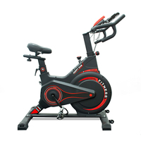Vélo de spinning d'intérieur MAXSONG Modèle 661 en acier inoxydable avec résistance magnétique à volant d'inertie 6-10 kg, écran LCD, charge maximale 150 kg pour la maison