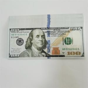 Đồ dùng biểu diễn tiệc lễ hội, đạo cụ đồ chơi giấy, tiền giả 100$, tiền giấy trò chơi, đồ trang trí cho sự kiện, đồ dùng tiệc tùng, đạo cụ tiền giấy - Product Image 1