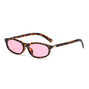 Jamie E5217 Small Frame Sunglasses Black <b>Plastic</b> UV400 Unisex Fashion Travel Commute - Product Image 3