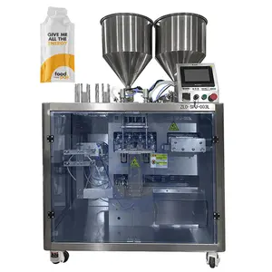 Automatic Premade Bag Stand-Up Pouch Viscous Liquid Sauce Filling Packing Machine