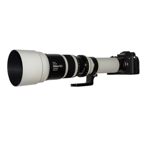 HD 500mm F6.3 Manual Prime Telephoto Lens Compatible with <strong>Canon</strong> Nikon Sony Fuji Camera Fixed Long Focus Lens for Sports Wildlife - Product Image 4