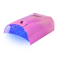Lampe à Ongles Simei Puissante Pro Cure 128 Watts, Kit Complet Sun Nail avec Lampe UV et Ponceuse Électrique 45000 Tr/Min