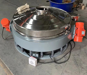 UJINAUTO-Tamiz vibratorio de polvo, tamiz vibratorio de descarga directa de gran capacidad, para Harina de tapioca, motor de procesamiento de alimentos - Product Image 6