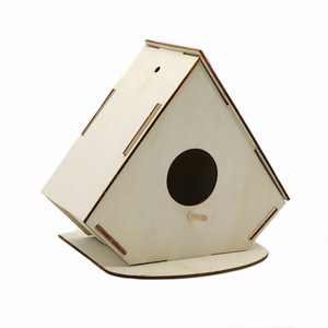 Set Giocattolo Fai-da-Te per <span class=keywords><strong>Casetta</strong></span> per <span class=keywords><strong>Uccelli</strong></span> Dipingibile per Bambini con <span class=keywords><strong>Casetta</strong></span> per <span class=keywords><strong>Uccelli</strong></span> da Appendere all'Esterno - Product Image 4