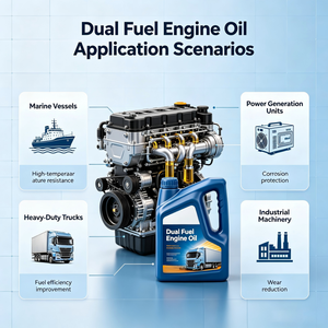 Huile moteur double carburant SN 10W40 en gros d'usine, faible teneur en cendres, pour moteurs <span class=keywords><strong>bi</strong></span>-carburant, huile lubrifiante pour taxis, voitures à gaz CNG, GPL et essence. - Product Image 2