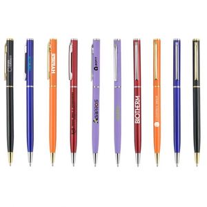 Bolígrafo Metálico de Alta Calidad para Negocios, Diseño Delgado con Logotipo Personalizado, 1.0 mm, para Uso en Oficina, Nuevo y Popular en 2025 - Product Image 3