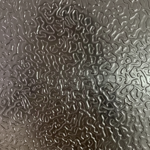 Hoja de aluminio en relieve de estuco de grado aeronáutico 6061 T6 para congelador de pecho - Product Image 1