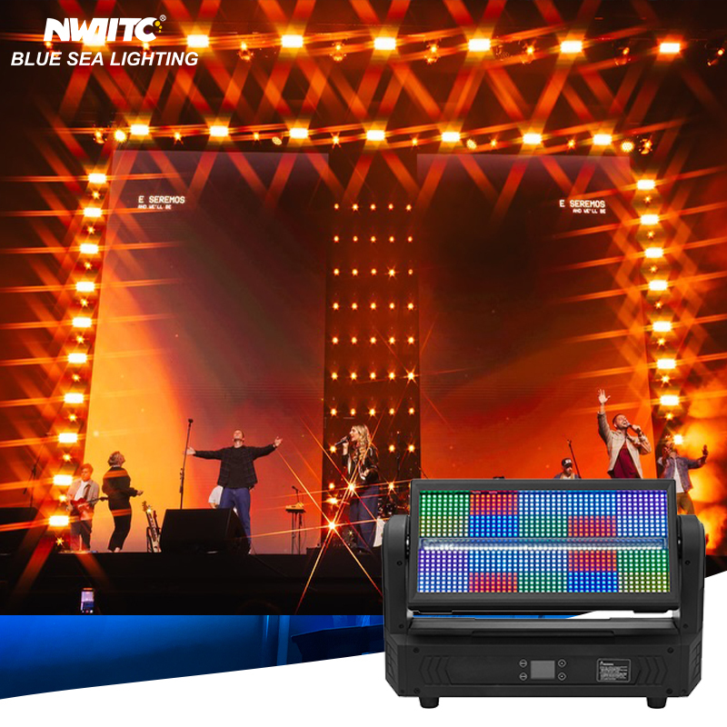 High-Impact Stage & Club 1000W Moving Head LED Strobe Light with GRBW Premium Lights Compact Music Festival Events