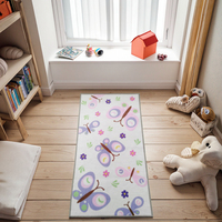 Tapis de jeu pour bébé personnalisé CLASSIQUE 100% polyester, imprimé animal, tapis pour enfants, tapis rectangulaire lavable