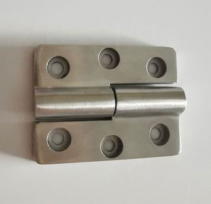 RAXHP Charnières hydrauliques détachables en acier inoxydable 304 brossé à fermeture douce, très vendues pour le marché américain, épaisseur 2 mm, 180 degrés - Product Image 3