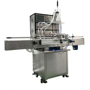 Automatic 4-heads Chili Sauce Paste Shampoo Soap Plastic Drink Bottle Orange Juice Honey Perfume Filling Machines - Product Image 5