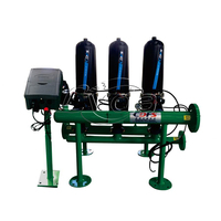 Filtre à sable d'irrigation automatique, filtre à disque de lavage à contre-courant automatique pour ferme