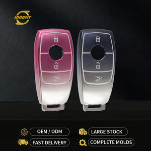 Innofit MEB1T1 cubierta de <span class=keywords><strong>llave</strong></span> de coche TPU existencias al por mayor para <span class=keywords><strong>Mercedes</strong></span> Benz E <span class=keywords><strong>C</strong></span> C260 A200 S GLC 300L E300 200 - Product Image 1