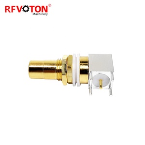 Đầu Nối Cáp Vách Ngăn Góc Phải RCA Cho Đầu Nối PCB - Product Image 2