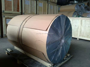 Feuille d'aluminium enduite de couleur et gaufrée pour feuilles de conduit d'air en mousse de polyuréthane PU - Product Image 6